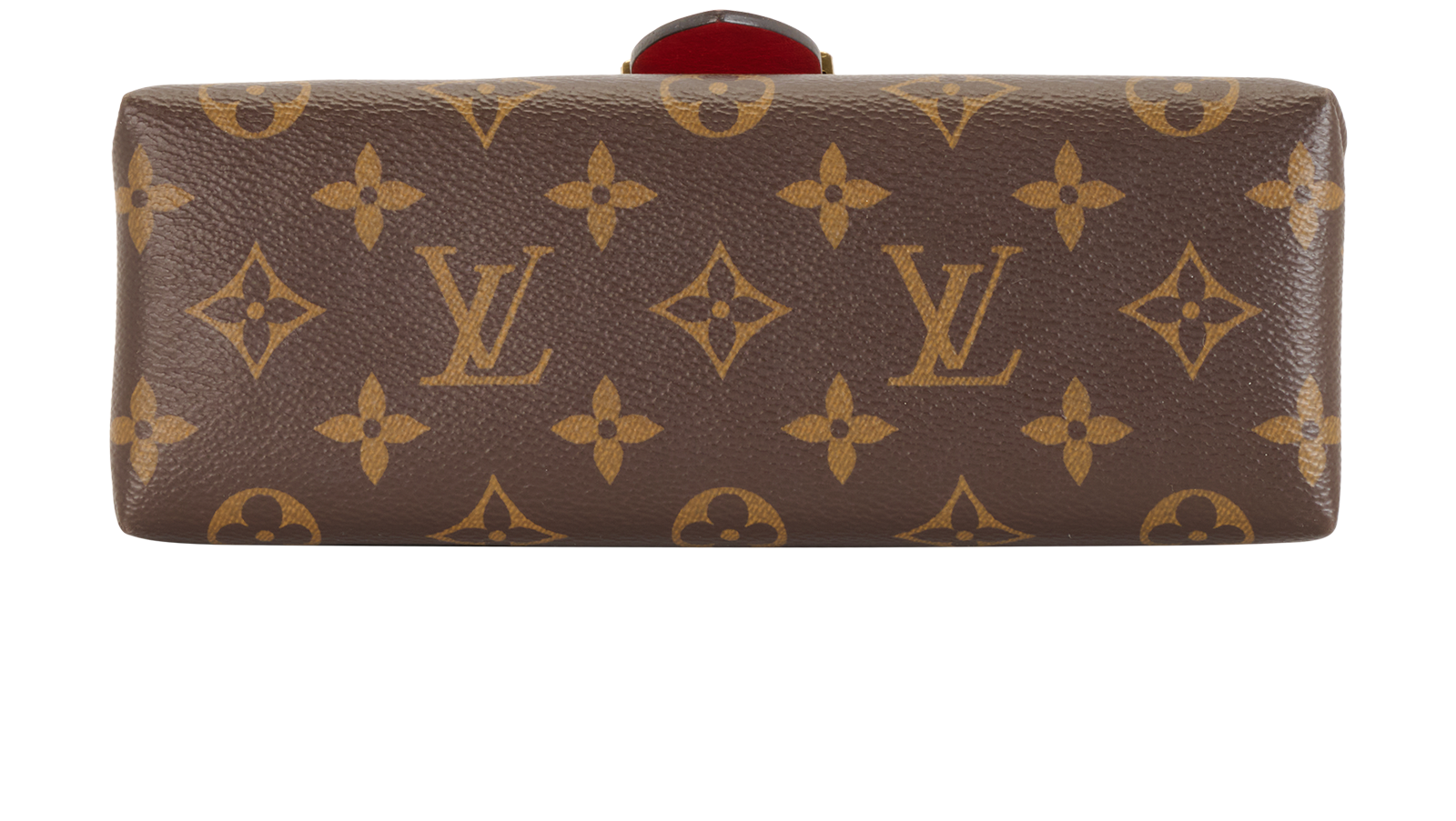 Locky BB, &pound;995, Handbags, Brown/Red, Canvas/Leather, Top view